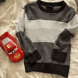 Street Rules Striped Sweater size small 3T